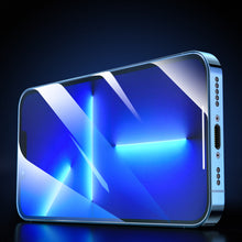 Заредете изображение във визуализатора на галерията – Joyroom tempered glass with mounting kit for iPhone 13/13 Pro 6.1 "transparent (JR-PF972) - TopMag

