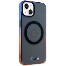 Заредете изображение във визуализатора на галерията – Case BMW BMHMP14SHTGE iPhone 14 6.1" grey/grey hardcase Gradient Bumper MagSafe
