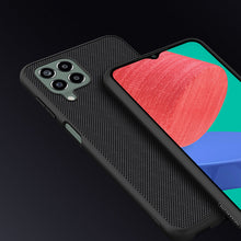Заредете изображение във визуализатора на галерията – Nillkin Textured Case Durable reinforced case with a gel frame and nylon on the back for Samsung Galaxy M33 5G black - TopMag
