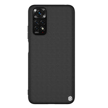 Заредете изображение във визуализатора на галерията – Nillkin Textured Case Durable reinforced case with a gel frame and nylon on the back Xiaomi Redmi Note 11S / Note 11 black - TopMag
