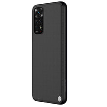 Заредете изображение във визуализатора на галерията – Nillkin Textured Case Durable reinforced case with a gel frame and nylon on the back Xiaomi Redmi Note 11S / Note 11 black - TopMag
