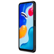 Заредете изображение във визуализатора на галерията – Nillkin Textured Case Durable reinforced case with a gel frame and nylon on the back Xiaomi Redmi Note 11S / Note 11 black - TopMag
