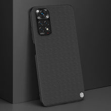 Заредете изображение във визуализатора на галерията – Nillkin Textured Case Durable reinforced case with a gel frame and nylon on the back Xiaomi Redmi Note 11S / Note 11 black - TopMag
