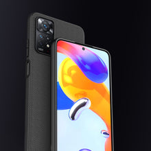 Заредете изображение във визуализатора на галерията – Nillkin Textured Case Durable Reinforced Case with Gel Frame and Nylon on the Back Xiaomi Redmi Note 11 Pro / Note 11 Pro 5G / Note 11E Pro black - TopMag
