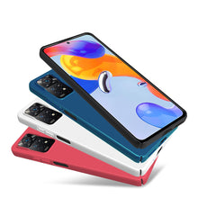 Заредете изображение във визуализатора на галерията – Nillkin Super Frosted Shield Pro Durable Cover for Xiaomi Redmi Note 11 Pro / Note 11 Pro 5G / Note 11E Pro black - TopMag

