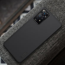 Заредете изображение във визуализатора на галерията – Nillkin Super Frosted Shield Pro Durable Cover for Xiaomi Redmi Note 11 Pro / Note 11 Pro 5G / Note 11E Pro black - TopMag
