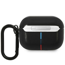 Заредете изображение във визуализатора на галерията – BMW BMAP22PVTK AirPods Pro cover black/black Leather Curved Line

