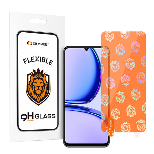 Tel Protect Best Flexible Hybrid Tempered Glass for REALME C53