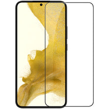 Заредете изображение във визуализатора на галерията – Nillkin CP + PRO ultra-thin full screen tempered glass with 0.2mm 9H frame Samsung Galaxy S22 + (S22 Plus) black - TopMag
