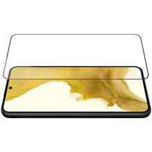 Заредете изображение във визуализатора на галерията – Nillkin CP + PRO ultra-thin full screen tempered glass with 0.2mm 9H frame Samsung Galaxy S22 + (S22 Plus) black - TopMag
