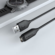 Заредете изображение във визуализатора на галерията – Nillkin Garmin Watch cable (1 piece) Input: 5V-1A Material: TPE Length: 1m Black - TopMag
