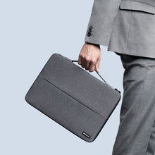 Заредете изображение във визуализатора на галерията – Nillkin 2in1 MacBook bag 14 '' case laptop sleeve stand black - TopMag

