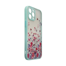 Заредете изображение във визуализатора на галерията – Design Case for iPhone 13 blue flower case - TopMag
