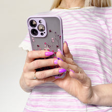 Заредете изображение във визуализатора на галерията – Design Case for iPhone 13 blue flower case - TopMag

