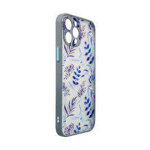 Заредете изображение във визуализатора на галерията – Design Case for iPhone 12, a flower case dark blue - TopMag
