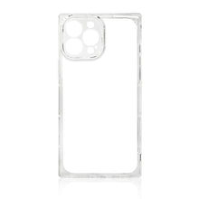 Заредете изображение във визуализатора на галерията – Square Clear Case case for iPhone 13 Pro Max transparent gel cover - TopMag
