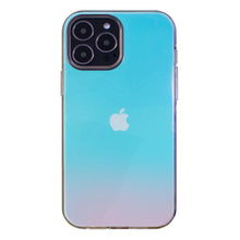 Заредете изображение във визуализатора на галерията – Aurora Case Case for iPhone 12 Pro Max Gel Neon Blue Cover - TopMag
