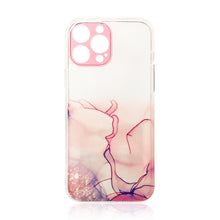 Заредете изображение във визуализатора на галерията – Marble Case for iPhone 13 Pro Gel Cover Marble Pink - TopMag
