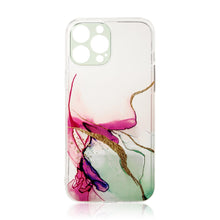 Заредете изображение във визуализатора на галерията – Marble Case for iPhone 12 Gel Cover Mint Marble - TopMag
