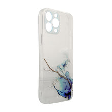 Заредете изображение във визуализатора на галерията – Marble Case for iPhone 13 Pro Gel Cover Marble Blue - TopMag
