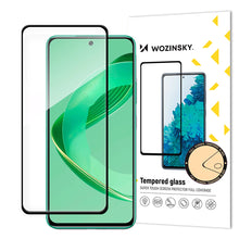 Заредете изображение във визуализатора на галерията – Wozinsky Full Glue tempered glass with black frame for Huawei Nova 11 SE
