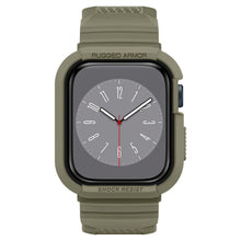Заредете изображение във визуализатора на галерията – SPIGEN Rugged Armor ”PRO” case for APPLE WATCH 4 / 5 / 6 / 7 / 8 / SE (44 / 45 MM) vintage khaki
