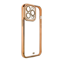 Заредете изображение във визуализатора на галерията – Fashion Case Case for Samsung Galaxy A12 5G Gold Frame Gel Cover Gold - TopMag

