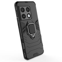 Заредете изображение във визуализатора на галерията – Ring Armor tough hybrid case cover + magnetic holder for OnePlus 10 Pro black - TopMag
