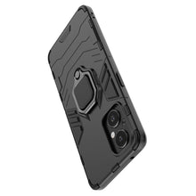Заредете изображение във визуализатора на галерията – Ring Armor tough hybrid case cover + magnetic holder for OnePlus Nord N20 5G black - TopMag

