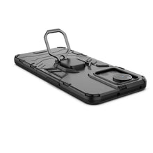 Заредете изображение във визуализатора на галерията – Ring Armor armored hybrid case cover + magnetic holder for OnePlus Ace black - TopMag
