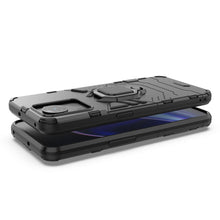 Заредете изображение във визуализатора на галерията – Ring Armor armored hybrid case cover + magnetic holder for OnePlus Ace black - TopMag
