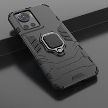 Заредете изображение във визуализатора на галерията – Ring Armor armored hybrid case cover + magnetic holder for OnePlus Ace black - TopMag
