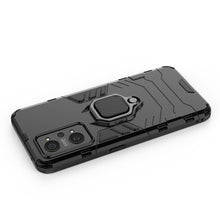 Заредете изображение във визуализатора на галерията – Ring Armor tough hybrid case cover + magnetic holder Realme GT Neo2 black - TopMag
