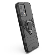 Заредете изображение във визуализатора на галерията – Ring Armor tough hybrid case cover + magnetic holder Realme 9 Pro black - TopMag
