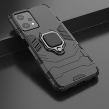 Заредете изображение във визуализатора на галерията – Ring Armor tough hybrid case cover + magnetic holder Realme 9 Pro black - TopMag
