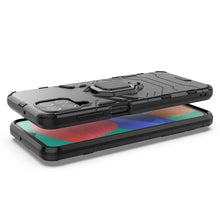 Заредете изображение във визуализатора на галерията – Ring Armor tough hybrid case cover + magnetic holder for Samsung Galaxy M33 5G black - TopMag

