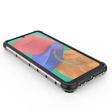 Заредете изображение във визуализатора на галерията – Honeycomb case armored cover with a gel frame for Samsung Galaxy M33 5G transparent - TopMag
