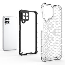 Заредете изображение във визуализатора на галерията – Honeycomb case armored cover with a gel frame for Samsung Galaxy M33 5G black - TopMag
