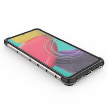 Заредете изображение във визуализатора на галерията – Honeycomb case armored cover with a gel frame for Samsung Galaxy M53 5G black - TopMag
