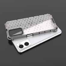 Заредете изображение във визуализатора на галерията – Honeycomb case armored cover with gel frame Oppo A76 / Oppo A36 / Realme 9i transparent - TopMag
