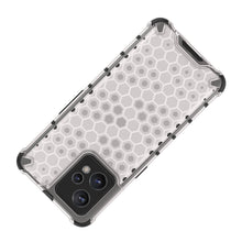 Заредете изображение във визуализатора на галерията – Honeycomb case armored cover with gel frame Realme 9 Pro + (9 Pro Plus) black - TopMag
