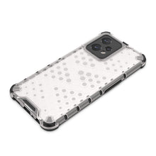 Заредете изображение във визуализатора на галерията – Honeycomb case armored cover with gel frame Realme 9 Pro + (9 Pro Plus) transparent - TopMag
