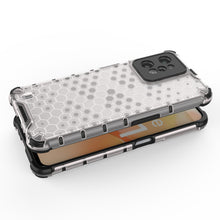 Заредете изображение във визуализатора на галерията – Honeycomb case armored cover with a gel frame Realme C31 black - TopMag
