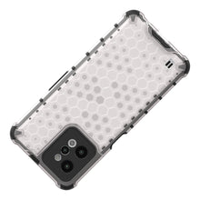 Заредете изображение във визуализатора на галерията – Honeycomb case armored cover with a gel frame Realme C31 black - TopMag
