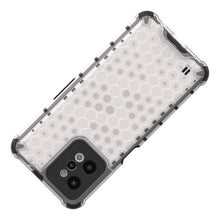 Заредете изображение във визуализатора на галерията – Honeycomb case armored cover with a gel frame Realme C31 transparent - TopMag
