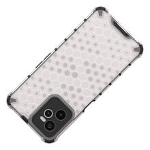 Заредете изображение във визуализатора на галерията – Honeycomb case armored cover with a gel frame Realme C35 black - TopMag
