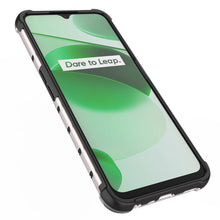 Заредете изображение във визуализатора на галерията – Honeycomb case armored cover with a gel frame Realme C35 transparent - TopMag
