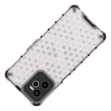 Заредете изображение във визуализатора на галерията – Honeycomb case armored cover with a gel frame Realme C35 transparent - TopMag
