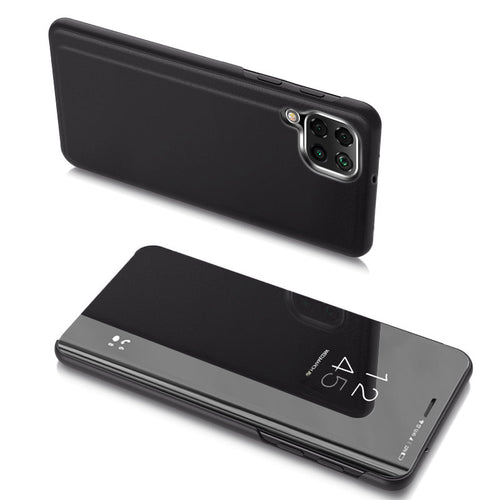 Clear View Case for Samsung Galaxy M53 5G black - TopMag