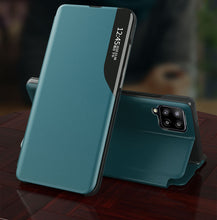 Заредете изображение във визуализатора на галерията – Eco Leather View Case elegant case with a flip cover and stand function for Samsung Galaxy M53 5G black - TopMag
